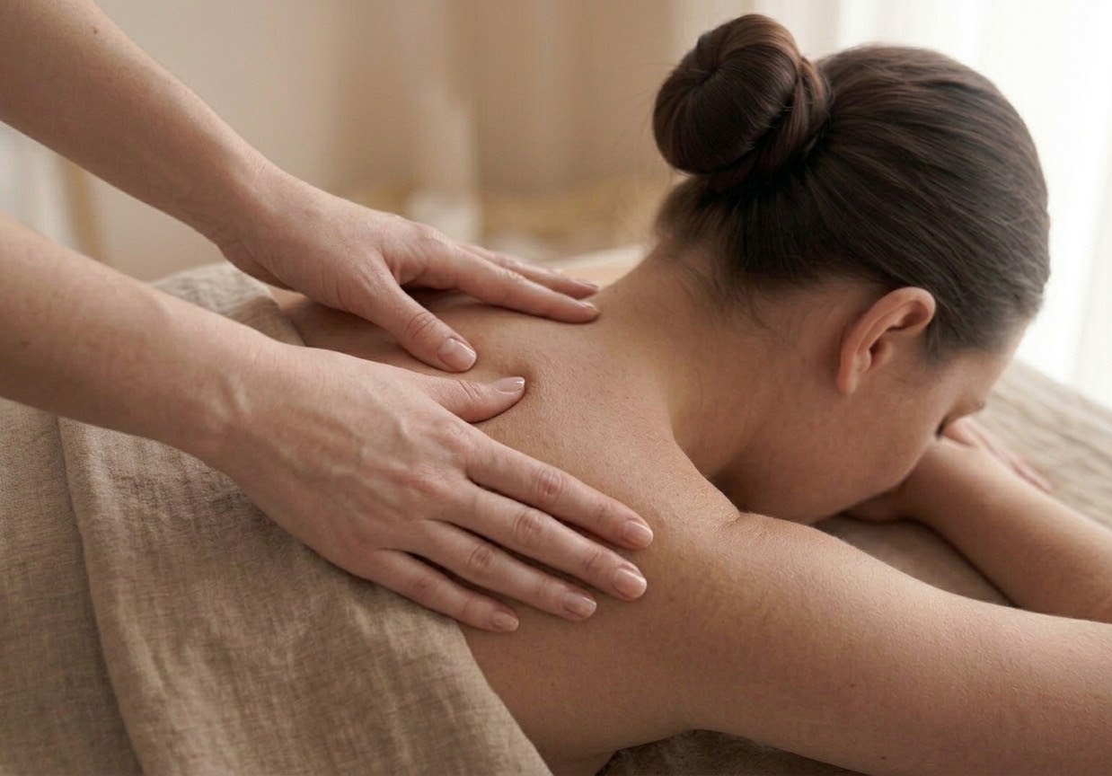 Demonstration of back massage motion the mechanism is designed to recreate